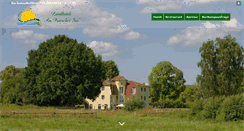 Desktop Screenshot of landhotel-peetsch.de